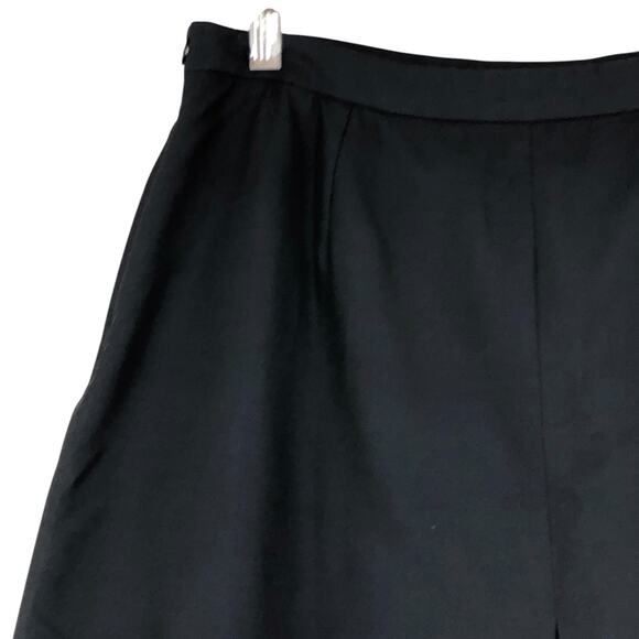 Stella McCartney Womens Size 44 US 10 Skort Side Zip Black Authenticated - Picture 9 of 16